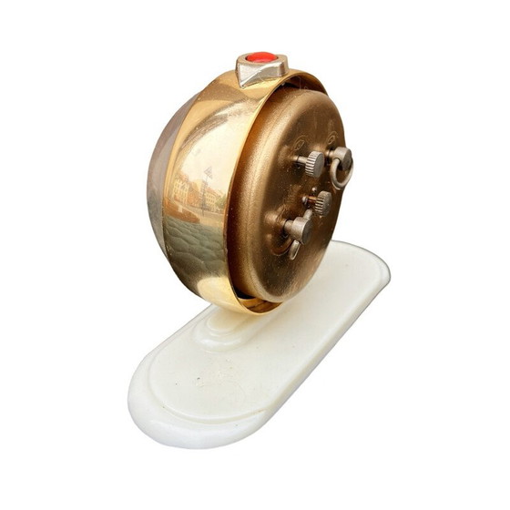 Image 1 of Vintage Slava mechanical alarm clock, USSR 1960s