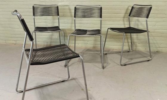 Image 1 of 6 X Lisa Norinder Melker Spaghetti Chairs 