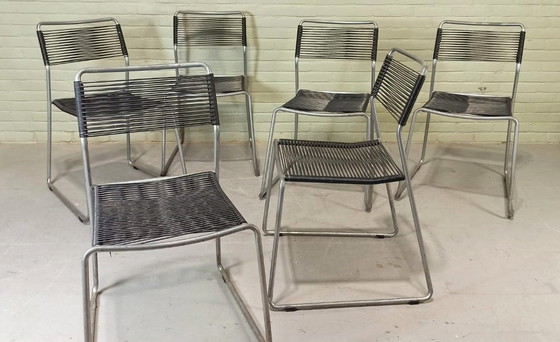 Image 1 of 6 X Lisa Norinder Melker Spaghetti Chairs 