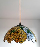 Gran lámpara colgante Art Déco de 1940