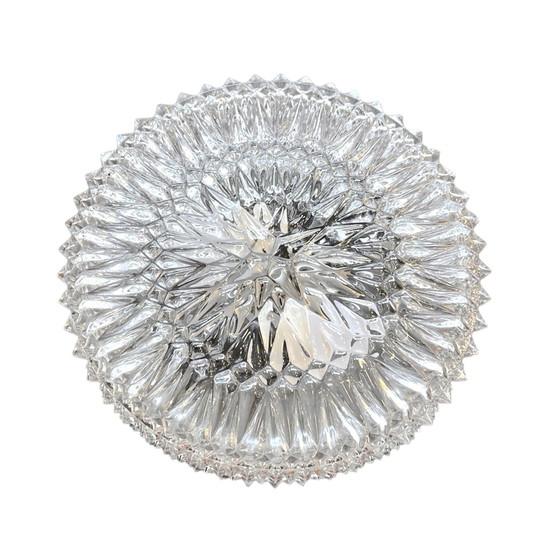 Image 1 of Crystal Ceiling Lamp Elektroinstala Jilove, Czechoslovakia, 1970S.