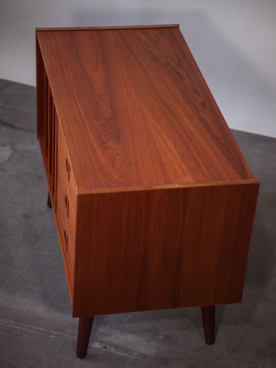 Image 1 of Mobile porta dischi in teak danese vintage