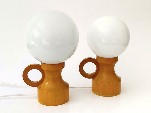 Table Lamps Set Scandinavian 60s-70s