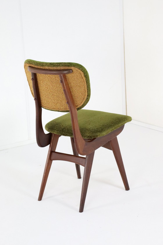 Image 1 of 4X Bako Chair Dining Chair 'Geesbrug' Vintage