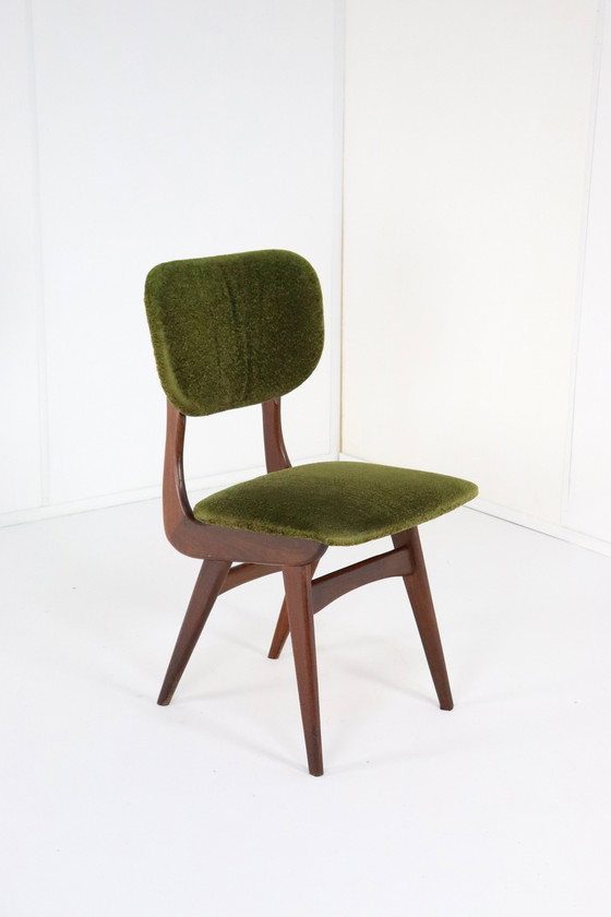 Image 1 of 4X Bako Chair Dining Chair 'Geesbrug' Vintage