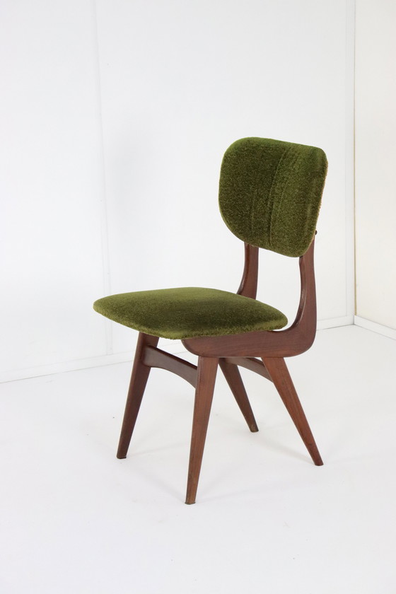 Image 1 of 4X Bako Chair Dining Chair 'Geesbrug' Vintage