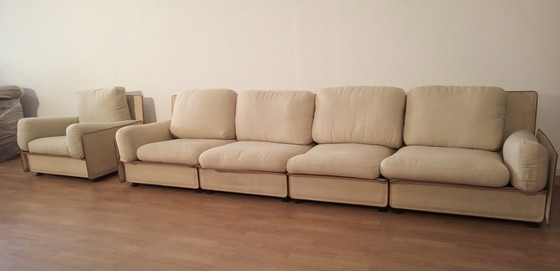 Image 1 of Modular Sofa By Riccardo Arbizzoni For Zanotta 1978. Redifiori Model Set Of 5