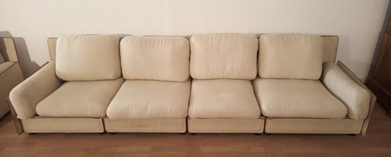 Image 1 of Modular Sofa By Riccardo Arbizzoni For Zanotta 1978. Redifiori Model Set Of 5