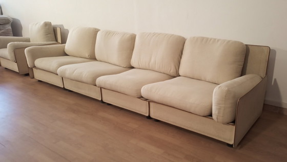 Image 1 of Modular Sofa By Riccardo Arbizzoni For Zanotta 1978. Redifiori Model Set Of 5