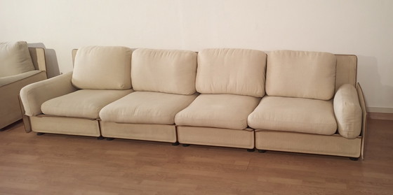 Image 1 of Modular Sofa By Riccardo Arbizzoni For Zanotta 1978. Redifiori Model Set Of 5