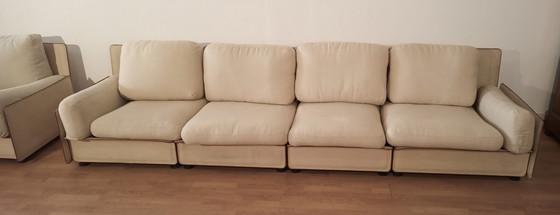 Image 1 of Modular Sofa By Riccardo Arbizzoni For Zanotta 1978. Redifiori Model Set Of 5