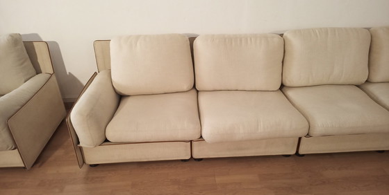 Image 1 of Modular Sofa By Riccardo Arbizzoni For Zanotta 1978. Redifiori Model Set Of 5