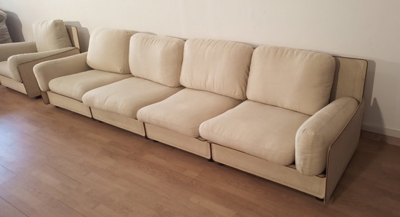 Image 1 of Modular Sofa By Riccardo Arbizzoni For Zanotta 1978. Redifiori Model Set Of 5