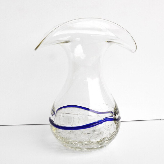 Image 1 of Vintage glazed glass vase by Harrachov Sklo, Czechoslovakia 1970
