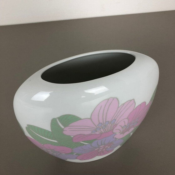 Image 1 of Vintage Porcelain Vase Rosemonde Nairac for Rosenthal Germany 1970s