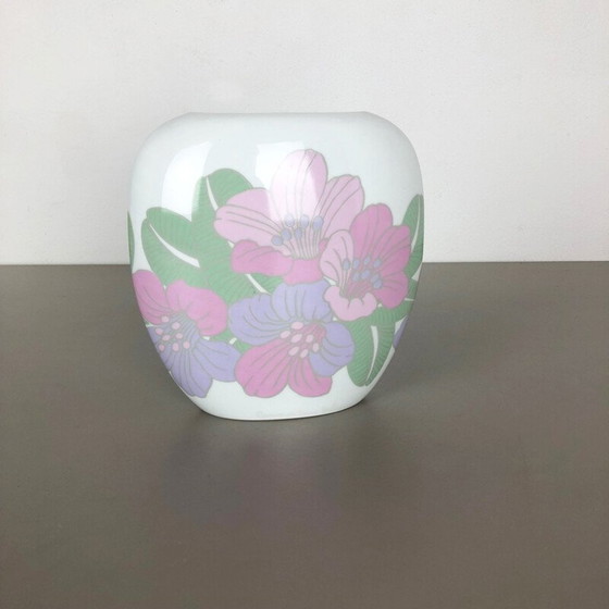 Image 1 of Vintage Porcelain Vase Rosemonde Nairac for Rosenthal Germany 1970s