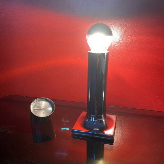 Image 1 of Lampada vintage A248 in acciaio cromato di Rolf Krüger per Staff Leuchten, 1967