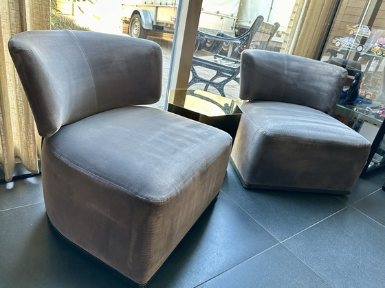 Image 1 of Maxalto Amoenus Soft By Antonio Citterio Armchairs 2 Pieces