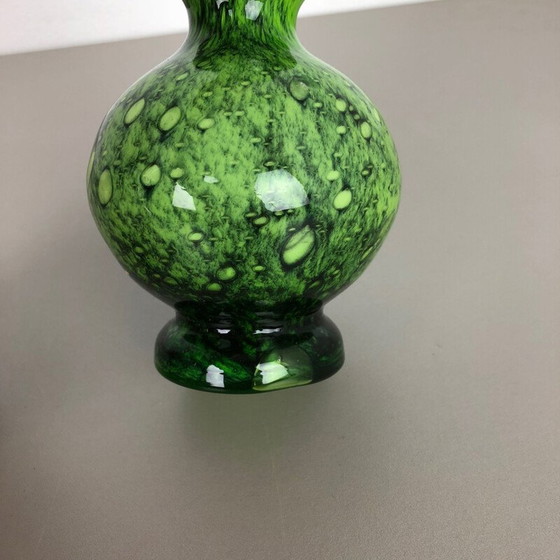 Image 1 of Set of 2 vintage opaline italian pop art vases 1970