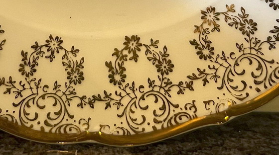 Image 1 of 12 Plates Czechoslovakian Porcelain