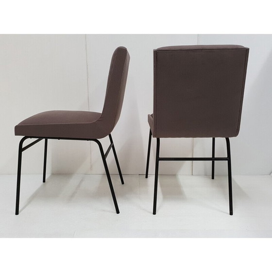 Image 1 of Pair of vintage metal chairs 1950 