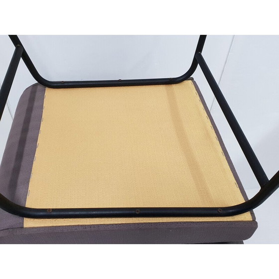 Image 1 of Pair of vintage metal chairs 1950 