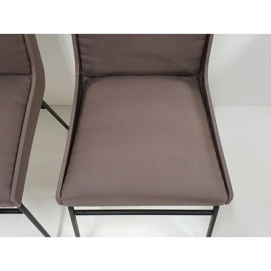 Image 1 of Pair of vintage metal chairs 1950 