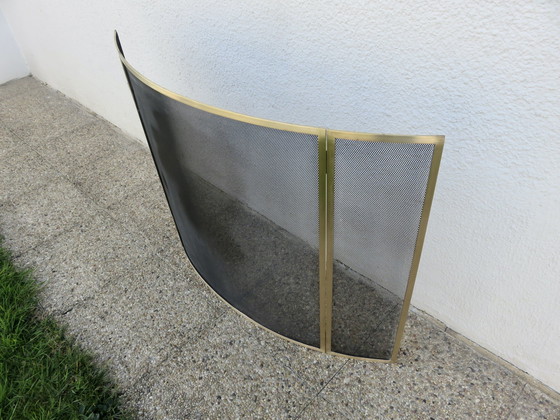 Image 1 of Minimalist Arched Fireplace Screen, France, 1970