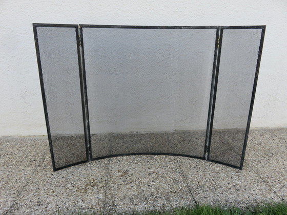 Image 1 of Minimalist Arched Fireplace Screen, France, 1970