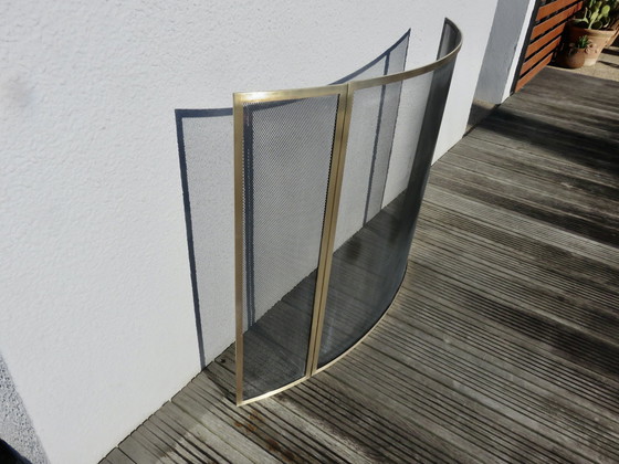 Image 1 of Minimalist Arched Fireplace Screen, France, 1970