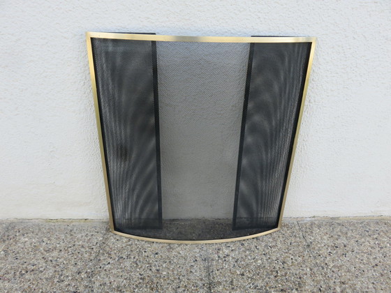 Image 1 of Minimalist Arched Fireplace Screen, France, 1970
