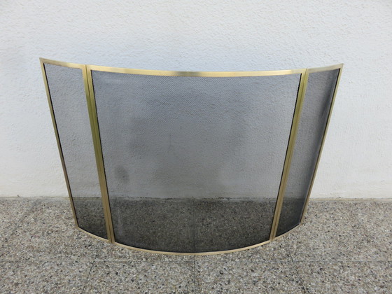 Image 1 of Minimalist Arched Fireplace Screen, France, 1970
