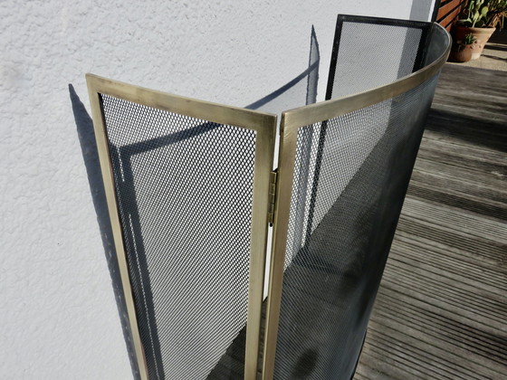 Image 1 of Minimalist Arched Fireplace Screen, France, 1970