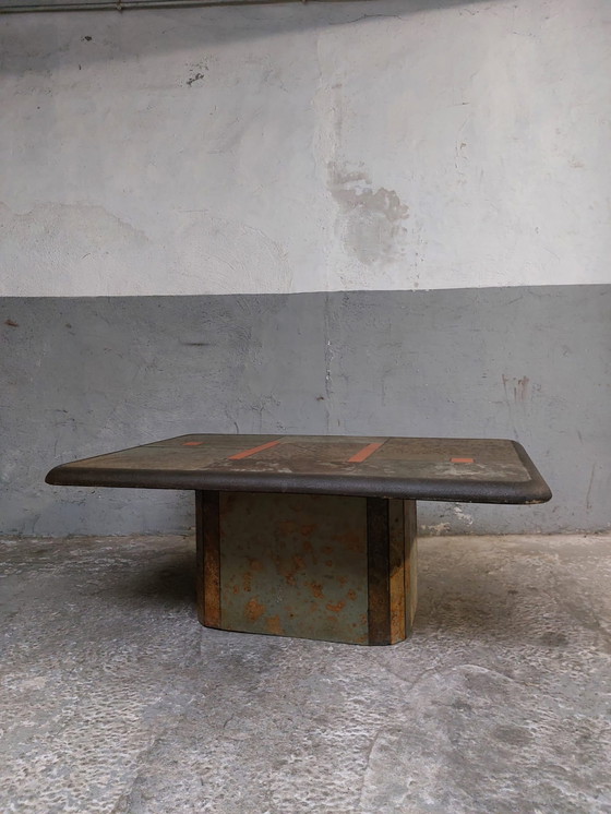 Image 1 of brutalist coffee table