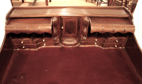 Image 1 of Chippendale Desk Table or Secretary, 1950s