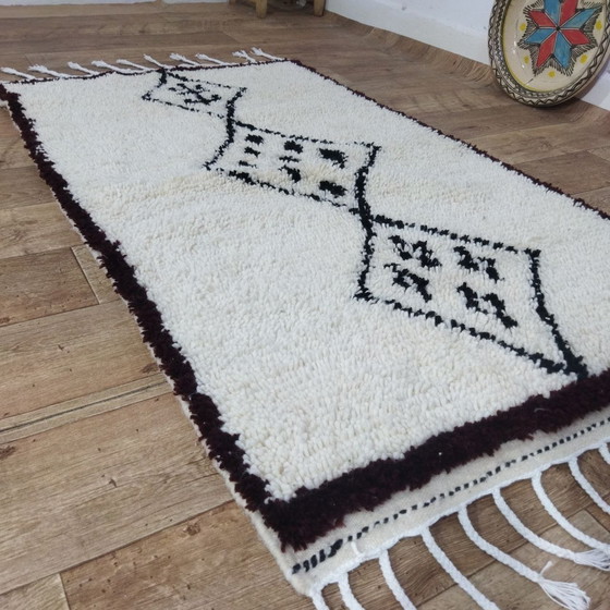 Image 1 of Moroccan Berber Wool Rug - Moroccan Berber Wool Rug