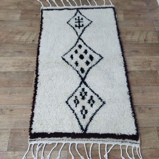 Image 1 of Moroccan Berber Wool Rug - Moroccan Berber Wool Rug