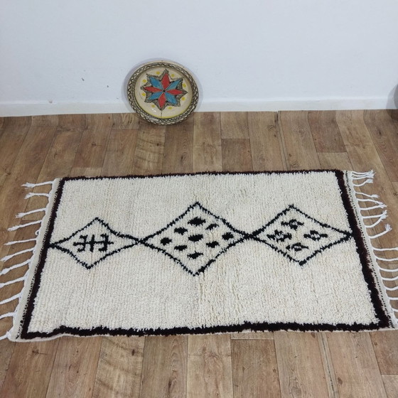 Image 1 of Moroccan Berber Wool Rug - Moroccan Berber Wool Rug