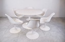 Space Age Fiberglass outdoor dining set