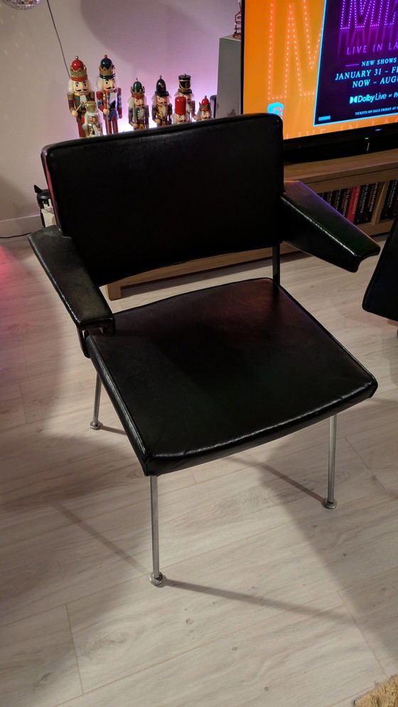 Image 1 of 2x Gispen Chairs: Cordemeyer Model 1265,