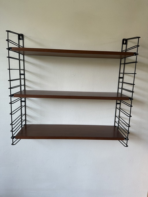 Tomado Wall Rack Teak Retro Bookshelf