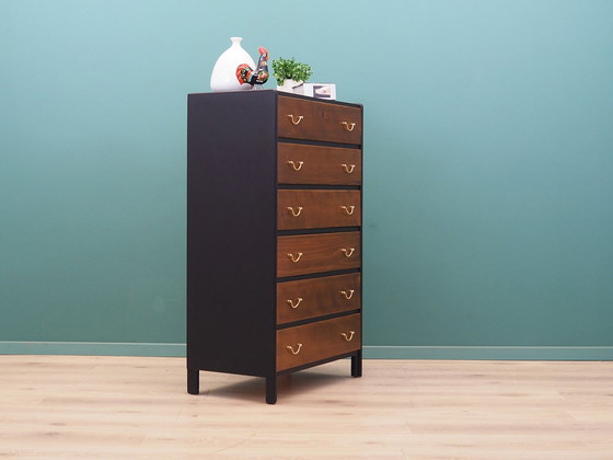 Image 1 of Walnut Chest Of Drawers, Danish Design, 1960S, Production: Denmark