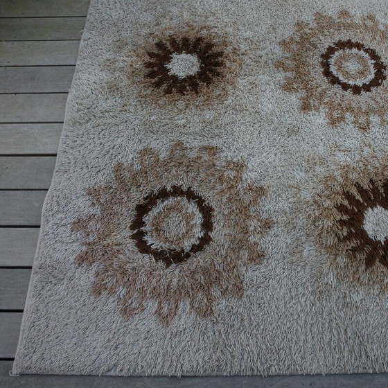 Image 1 of Vintage dralon acrylic rug, Belgium 1970