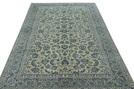 Hand-knotted Kashan Cork Oriental Rug - 328 X 223 Cm