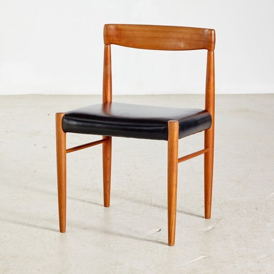 Image 1 of Set of 4 vintage dining chairs by Henry Walter Klein for Bramin, Denmark 1960s
