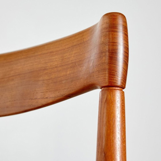 Image 1 of Set of 4 vintage dining chairs by Henry Walter Klein for Bramin, Denmark 1960s