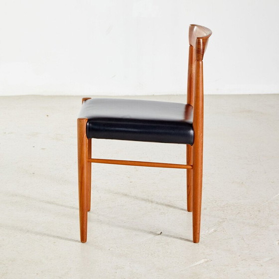 Image 1 of Set of 4 vintage dining chairs by Henry Walter Klein for Bramin, Denmark 1960s