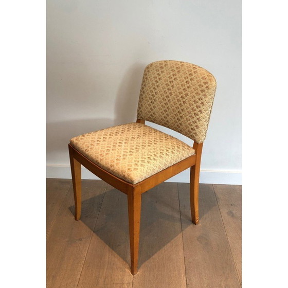 Image 1 of Pair of vintage Art Deco chairs in Sycamore, 1930