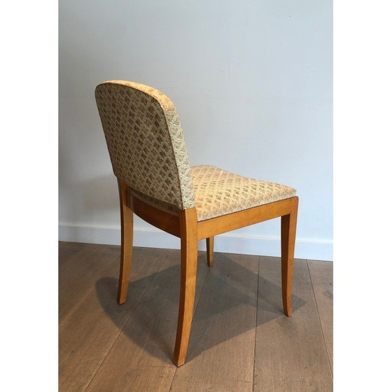 Image 1 of Pair of vintage Art Deco chairs in Sycamore, 1930