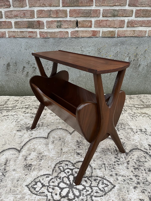 Mid - Century Lectern Side Table